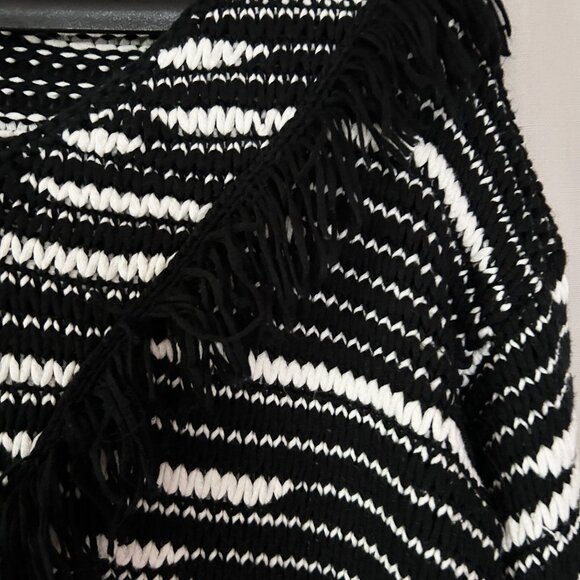Anthropologie Skies are Blue Fringe Sweater - Picture 7 of 7